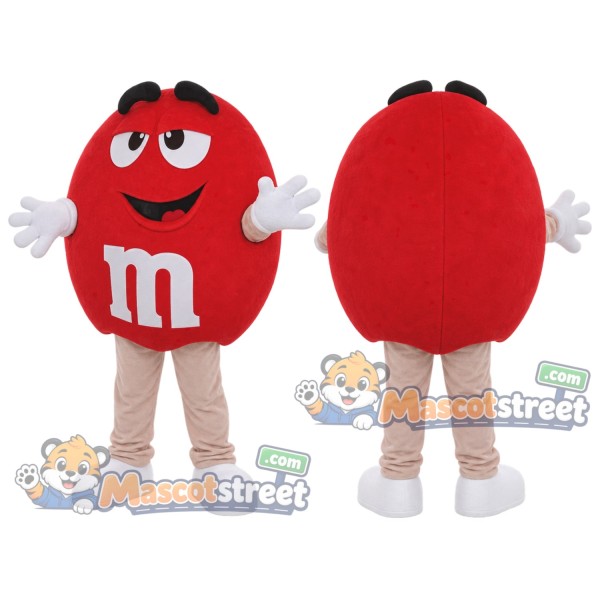 Red Candy Mascot Costume