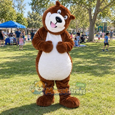 Brown Bear Mascot Costume Brown Bear Mascot Costume