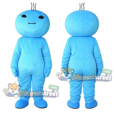 Blue Monster Mascot Costume