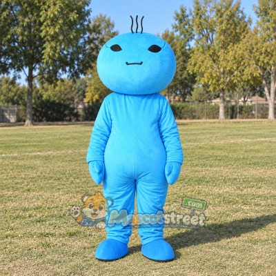 Blue Monster Mascot Costume