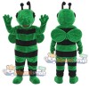 Green Bee Mascot Costume