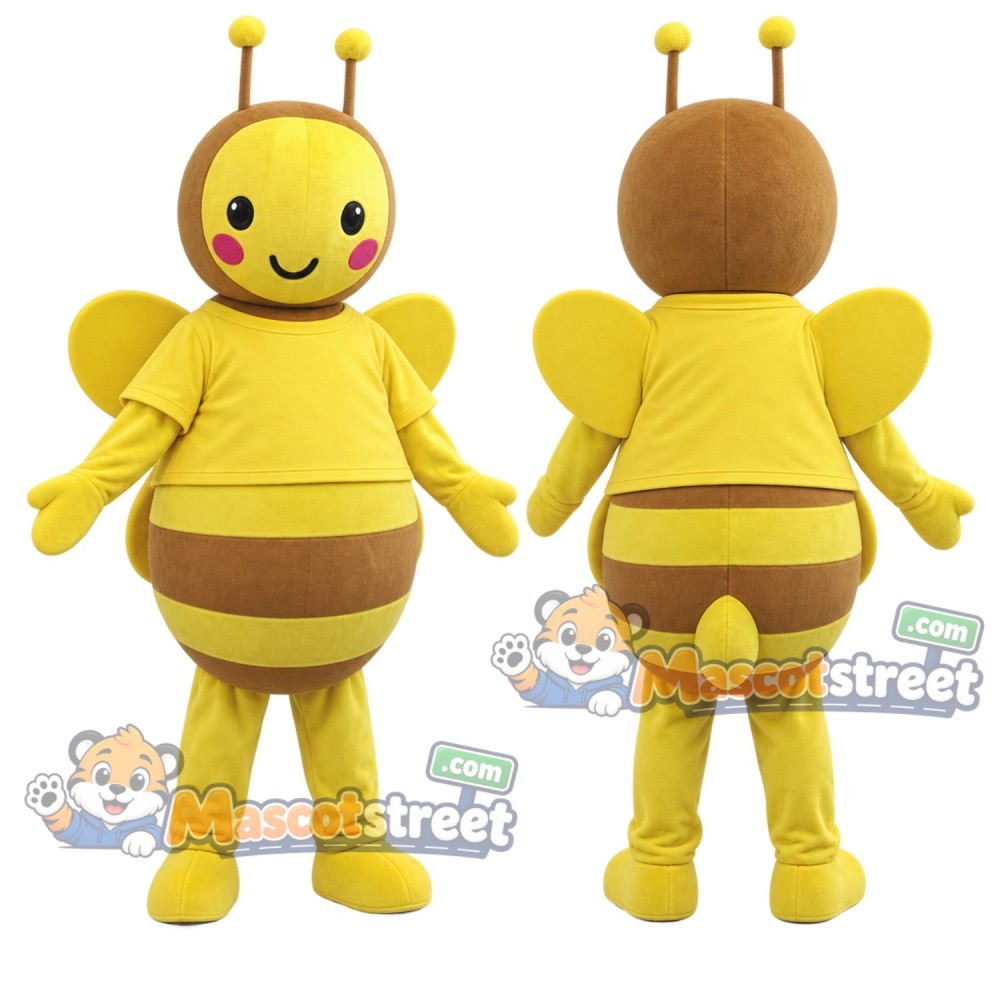 Yellow Bee Mascot Costume Yellow Bee Mascot Costume