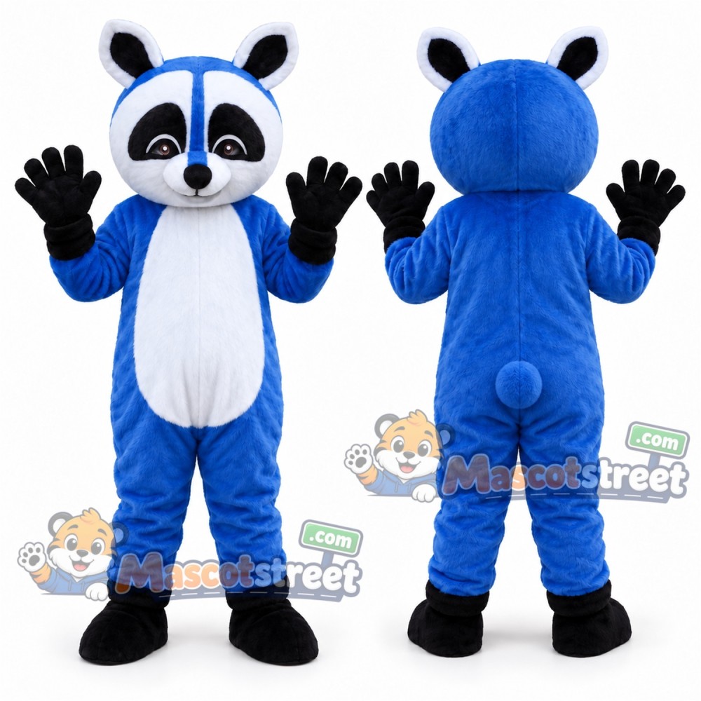 Blue and White Bear Mascot Costume Blue and White Bear Mascot Costume