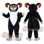 Black and White Koala Mascot Costume