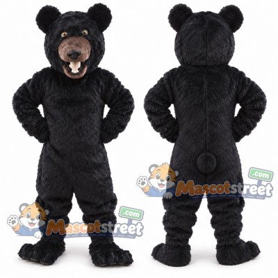 Black Bear Mascot Costume Black Bear Mascot Costume