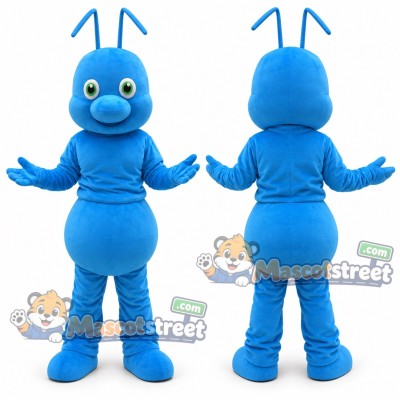 Blue Ant Mascot Costume Blue Ant Mascot Costume
