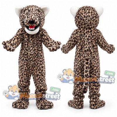 Spotted Jaguar Mascot Costume Spotted Jaguar Mascot Costume