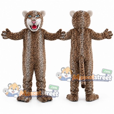 Spotted Leopard Mascot Costume Spotted Leopard Mascot Costume