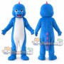 Blue Dinosaur Mascot Costume