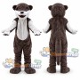 Brown Otter Mascot Costume