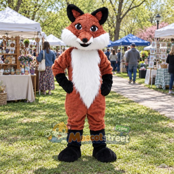Red Fox Mascot Costume