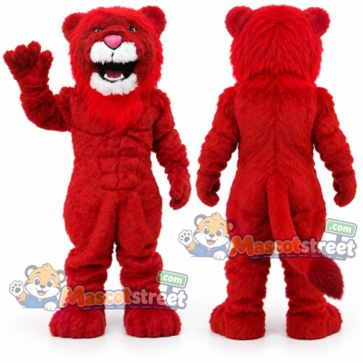 Red Lion Mascot Costume Red Lion Mascot Costume