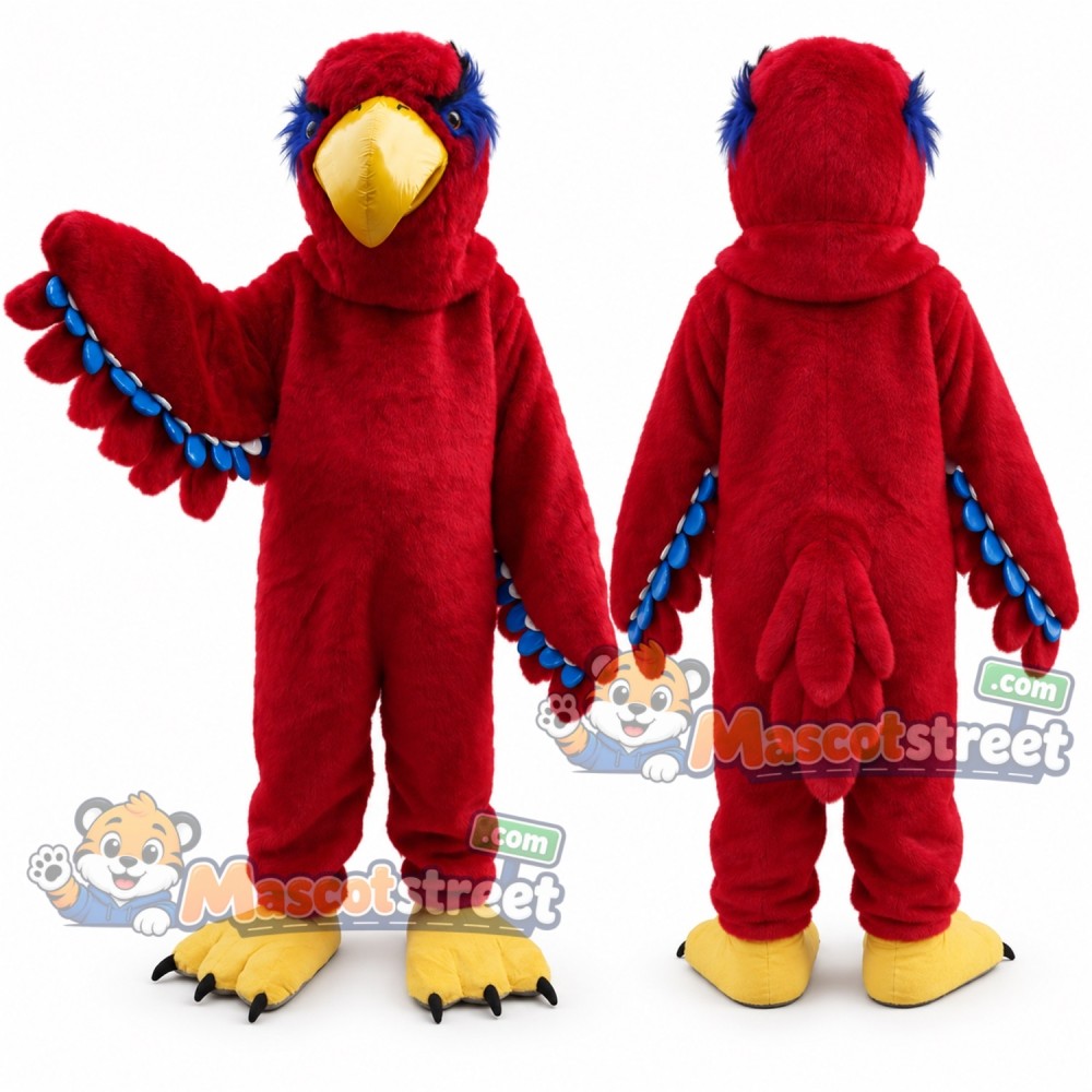 Red Eagle Mascot Costume Red Eagle Mascot Costume