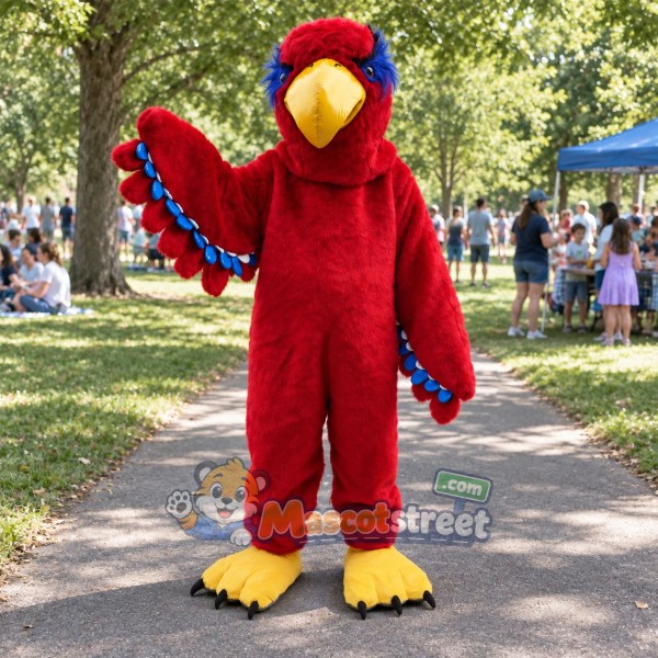 Red Eagle Mascot Costume