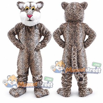 Spotted Leopard Mascot Costume