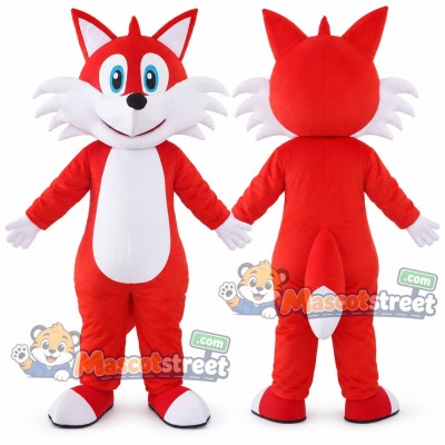 Red Fox Mascot Costume Red Fox Mascot Costume