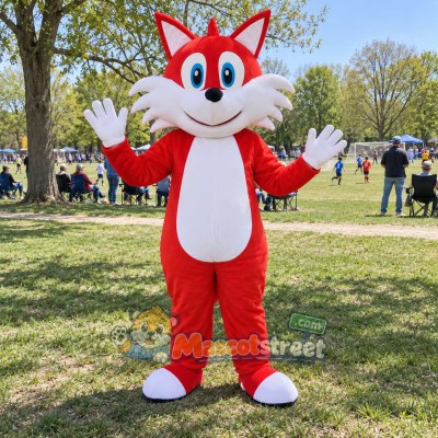 Red Fox Mascot Costume Red Fox Mascot Costume