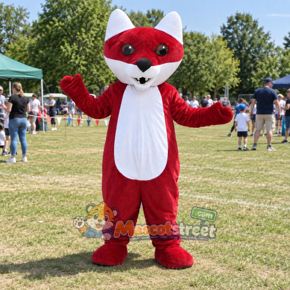 Red Fox Mascot Costume