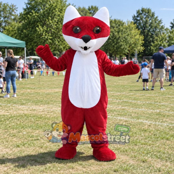 Red Fox Mascot Costume