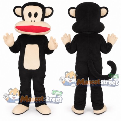 Black Monkey Mascot Costume