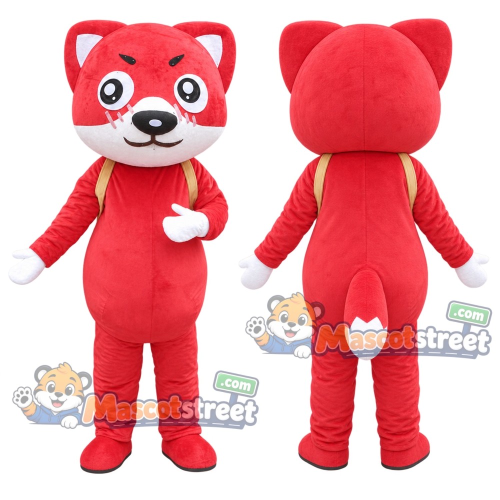 Red Fox Mascot Costume