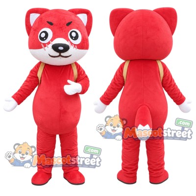 Red Fox Mascot Costume