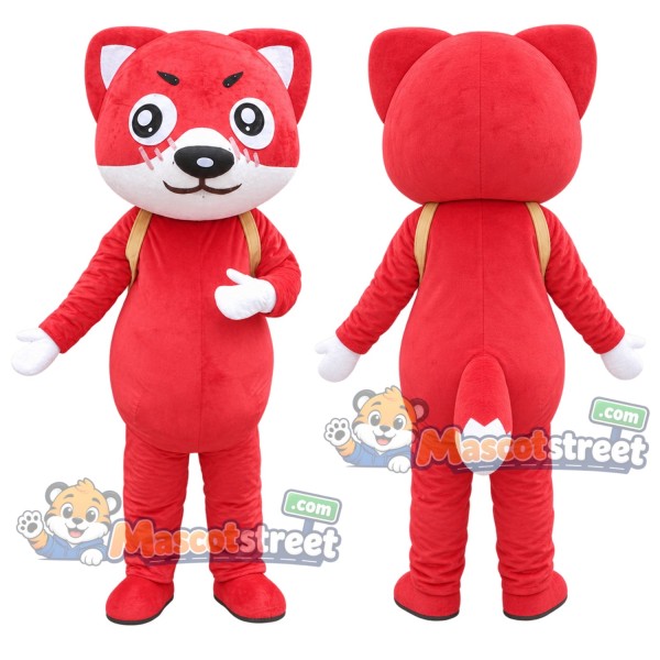 Red Fox Mascot Costume