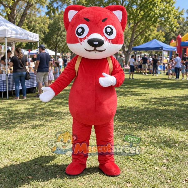 Red Fox Mascot Costume