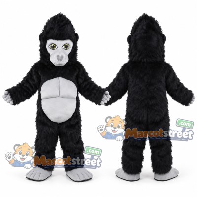 Black Gorilla Mascot Costume Black Gorilla Mascot Costume