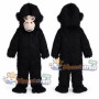 Black Chimpanzee Mascot Costume