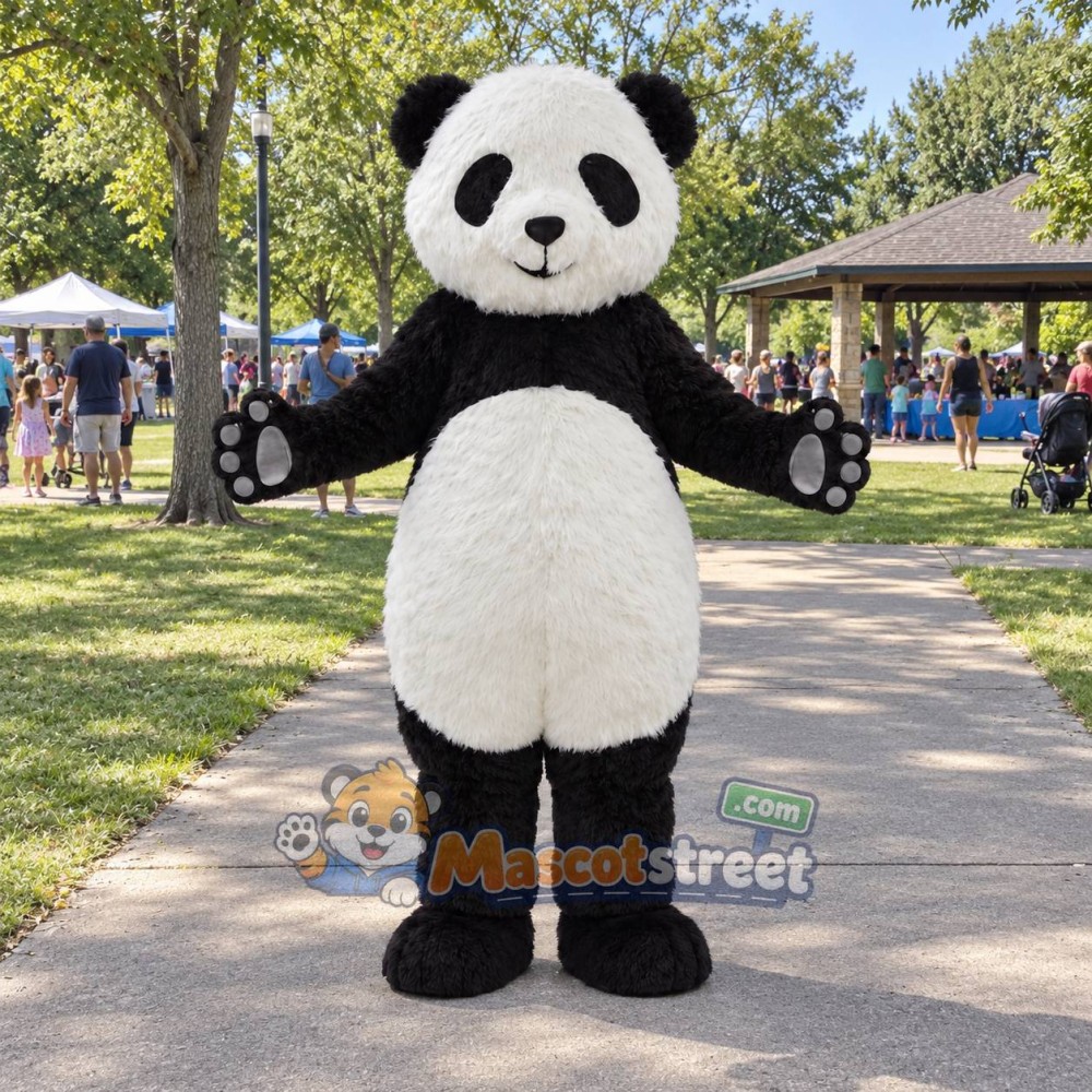 Panda Mascot Costume Panda Mascot Costume