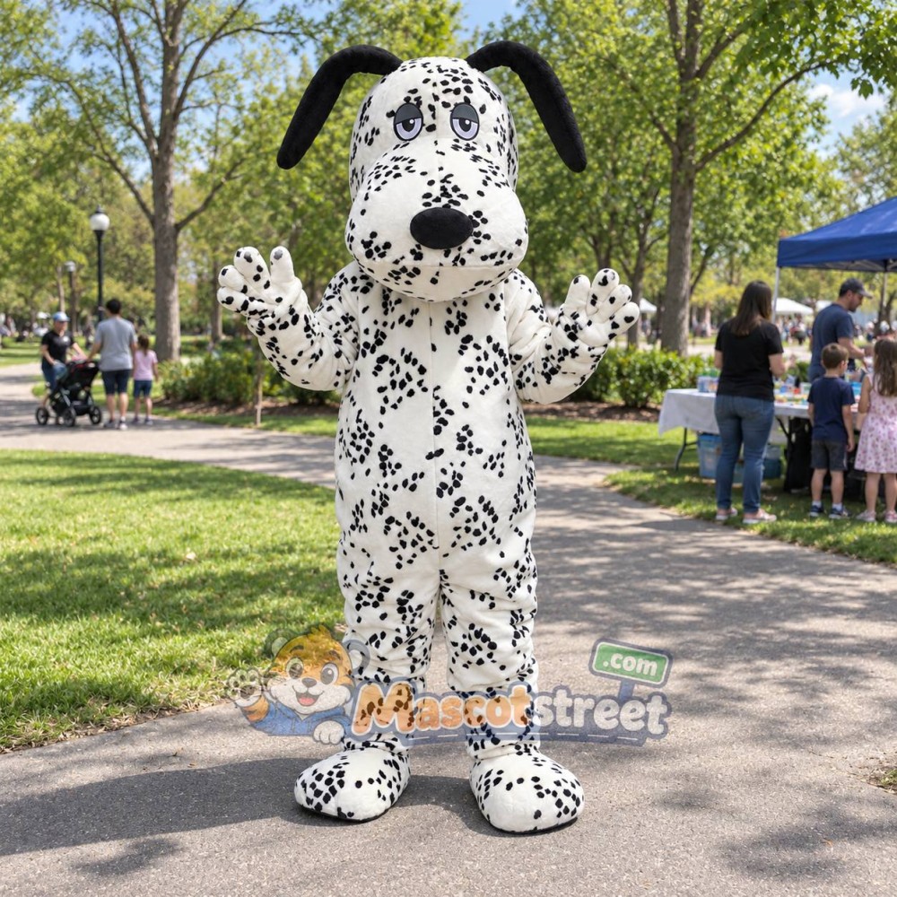 Dalmatian Dog Mascot Costume