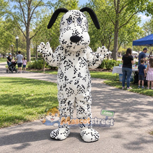 Dalmatian Dog Mascot Costume