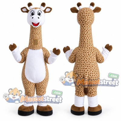 Spotted Giraffe Mascot Costume Spotted Giraffe Mascot Costume