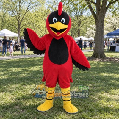 Red Cardinal Mascot Costume