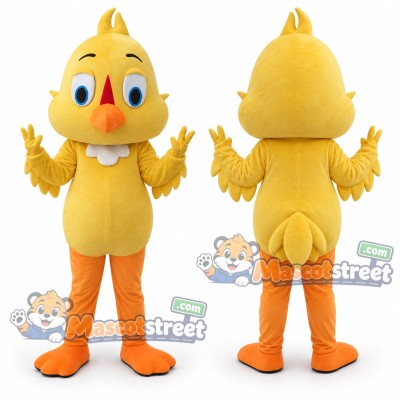 Yellow Chick Mascot Costume Yellow Chick Mascot Costume