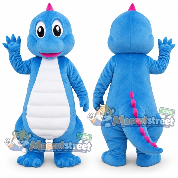 Blue Dragon Mascot Costume