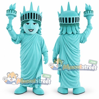 Statue of Liberty Mascot Costume Statue of Liberty Mascot Costume