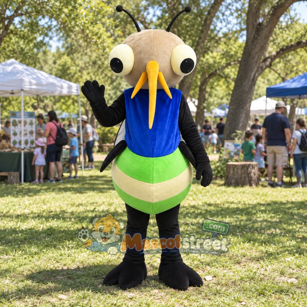 Mosquito Mascot Costume