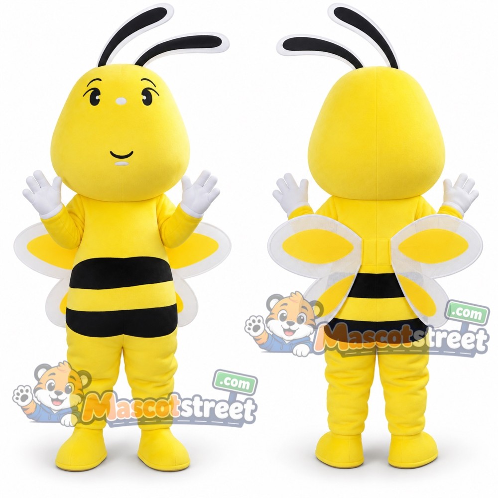 Yellow Bee Mascot Costume Yellow Bee Mascot Costume