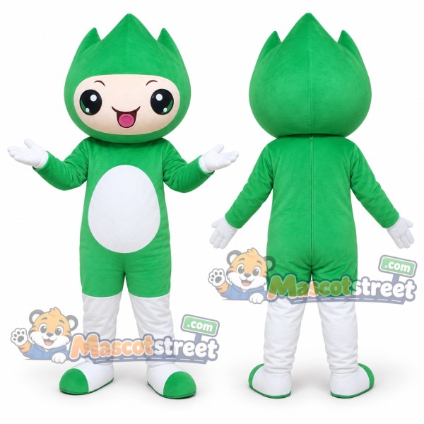 Green Sprout Character Mascot Costume