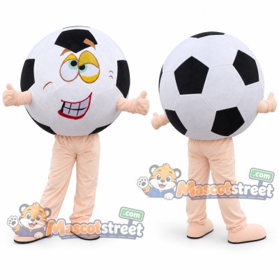 Soccer Ball Mascot Costume