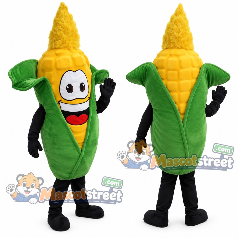 Corn Mascot Costume Corn Mascot Costume