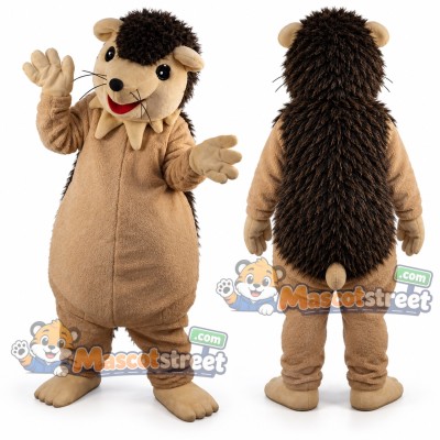 Tan Hedgehog Mascot Costume Tan Hedgehog Mascot Costume