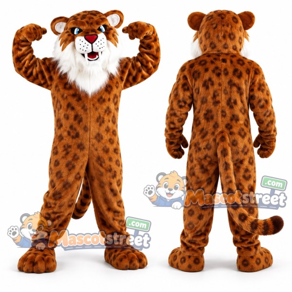 Spotted Jaguar Mascot Costume