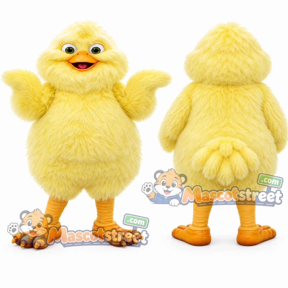 Yellow Chick Mascot Costume Yellow Chick Mascot Costume