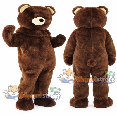 Brown Bear Mascot Costume