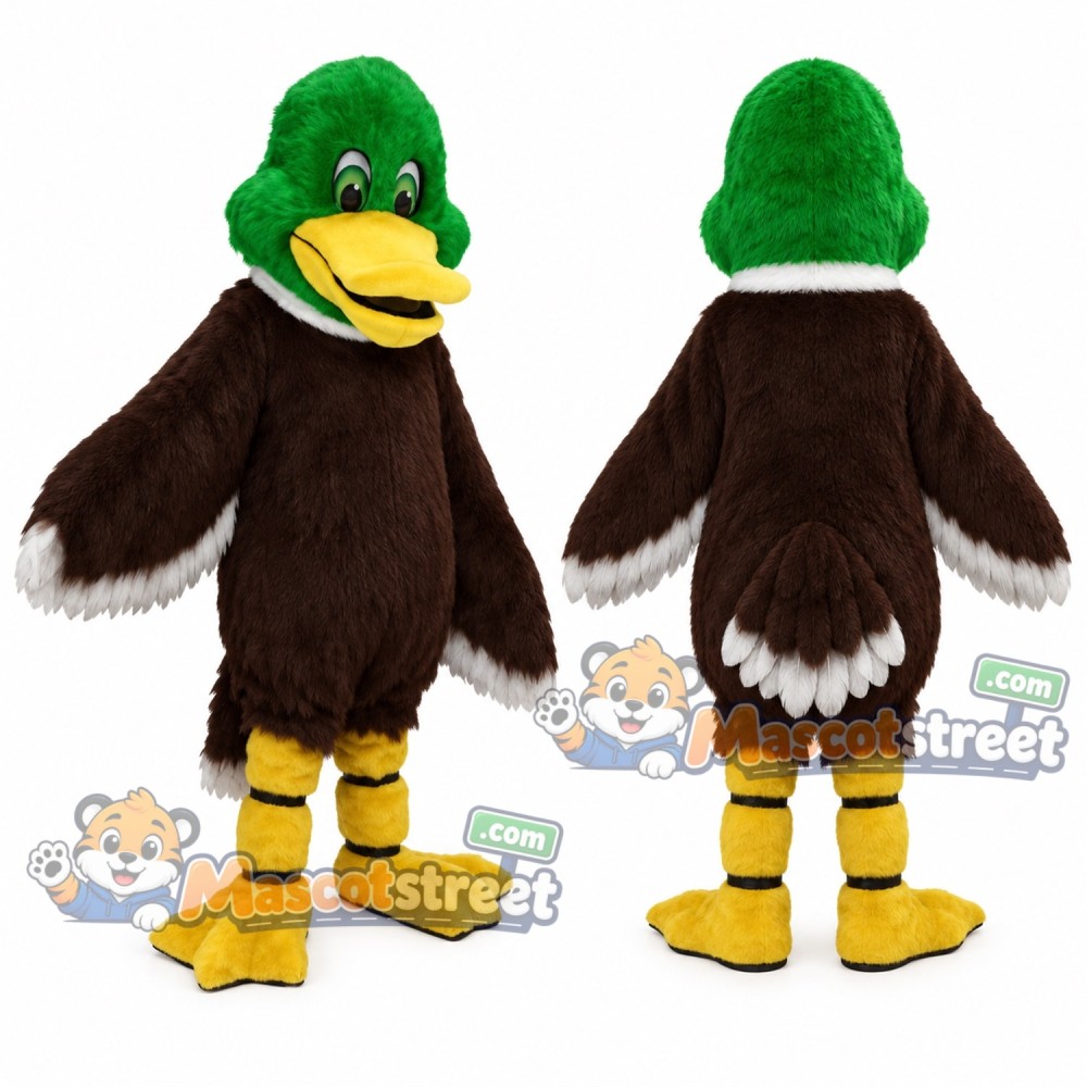 Mallard Duck Mascot Costume Mallard Duck Mascot Costume