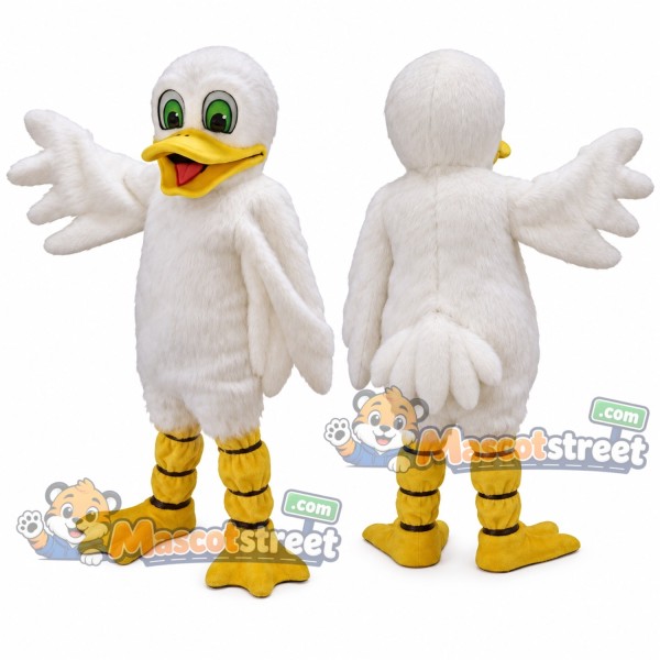 White Duck Mascot Costume