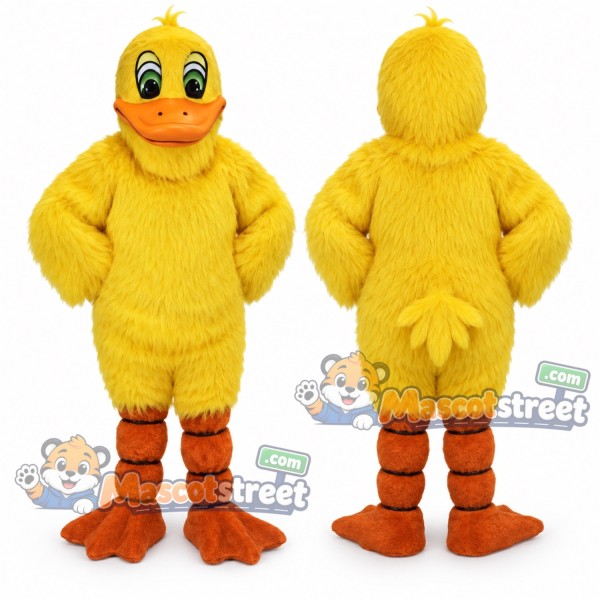 Yellow Duck Mascot Costume